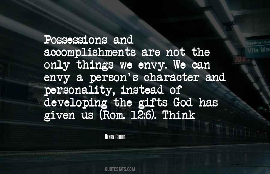 Quotes About Developing The Whole Person #895948