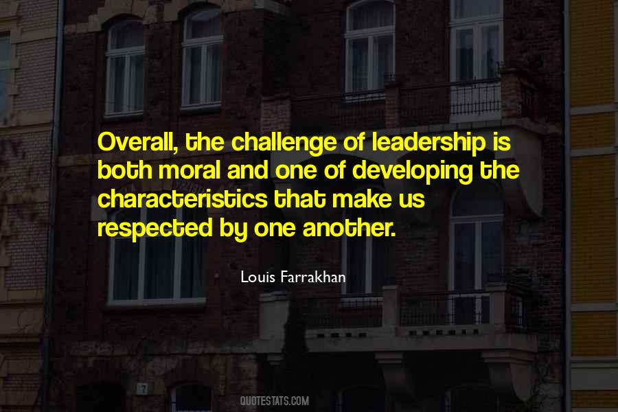 Quotes About Developing Leadership #1733325