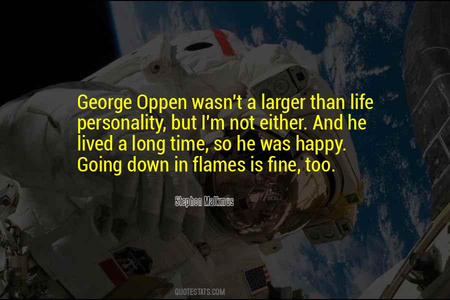 Long Life Lived Quotes #1280952