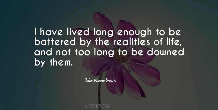 Long Life Lived Quotes #317547