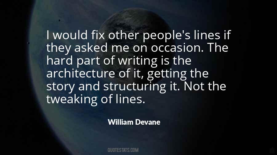 Quotes About Devane #937242