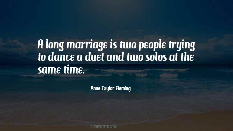 Long Marriage Quotes #447484