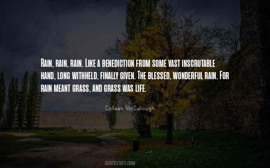 Long Rain Quotes #1274858