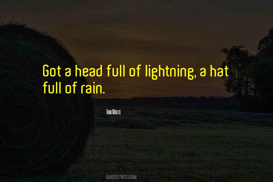 Long Rain Quotes #1337105