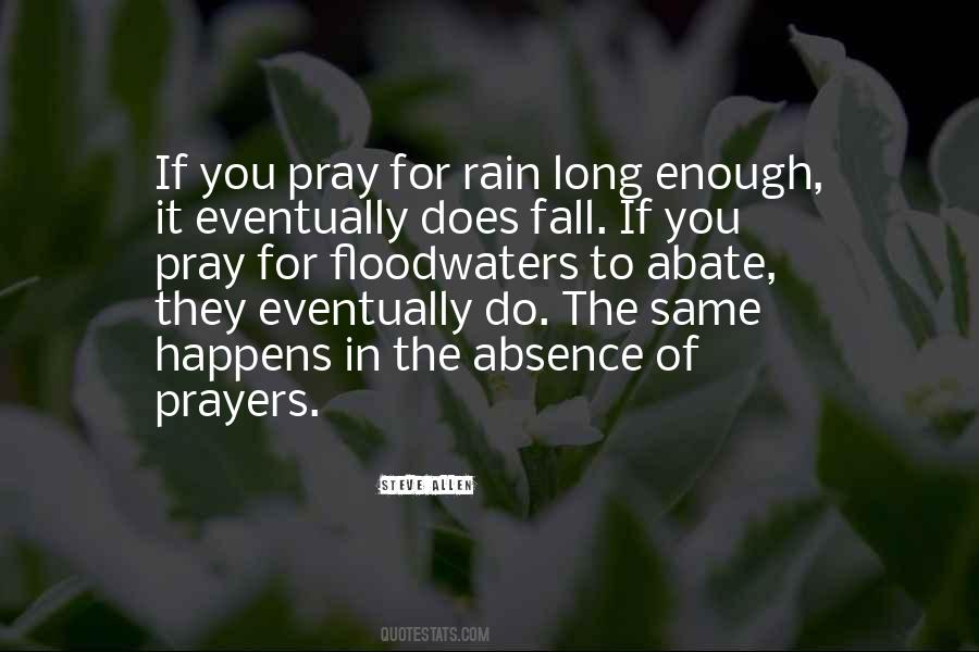 Long Rain Quotes #878430