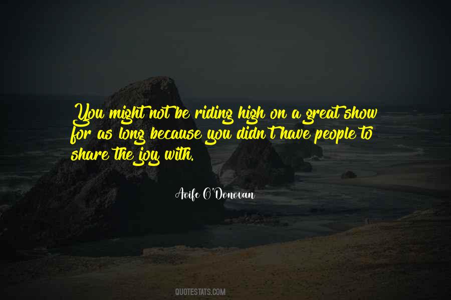 Long Riding Quotes #1106130
