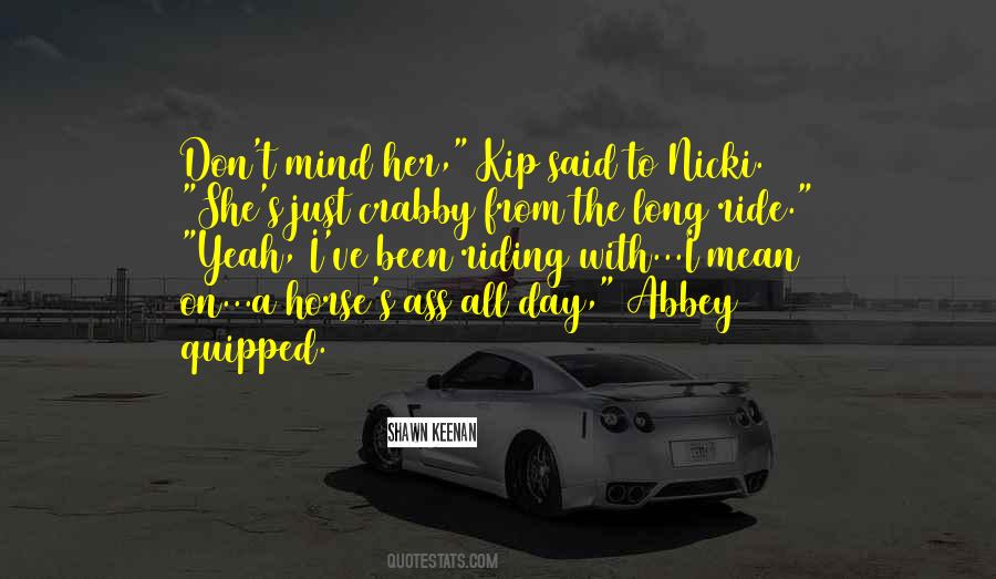 Long Riding Quotes #1649822