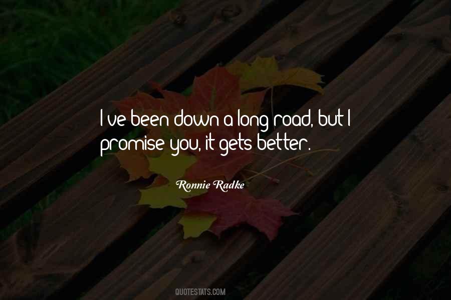 Long Road Quotes #583327