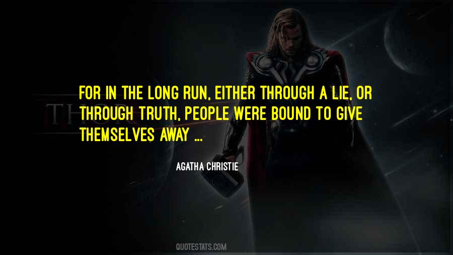 Long Run Quotes #1262046