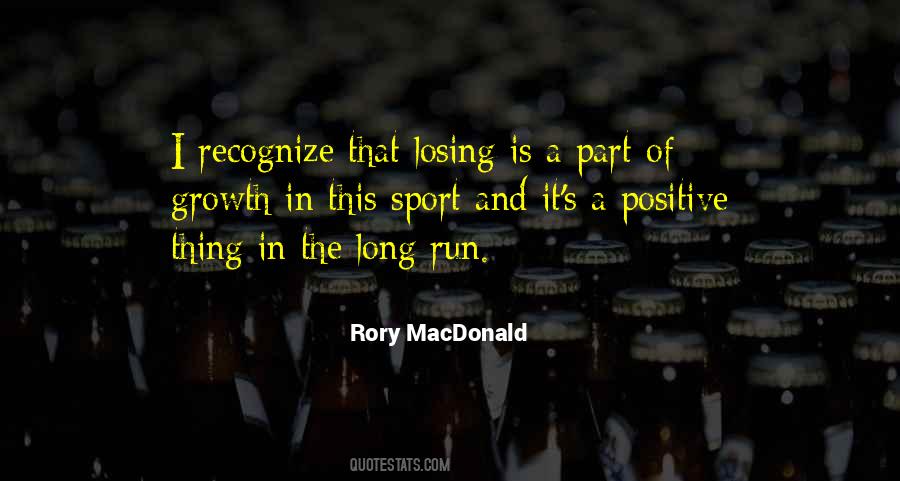 Long Run Quotes #1282922
