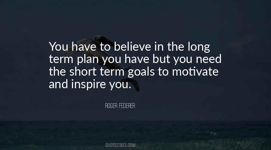 Long Term Goal Quotes #1158959