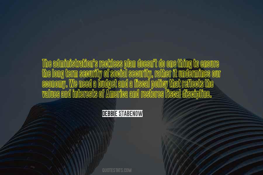 Long Term Plan Quotes #30914