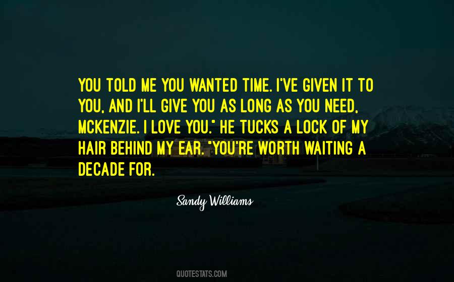 Long Time Waiting Quotes #1744016