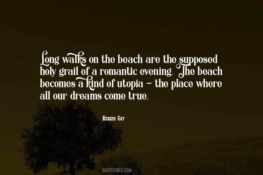 Long Walks Beach Quotes #792158