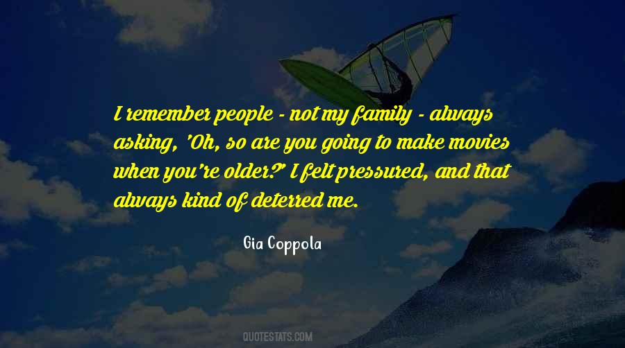 Quotes About Deterred #1427511