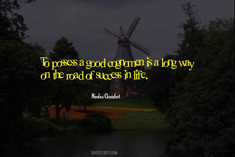 Long Way To Success Quotes #1720419