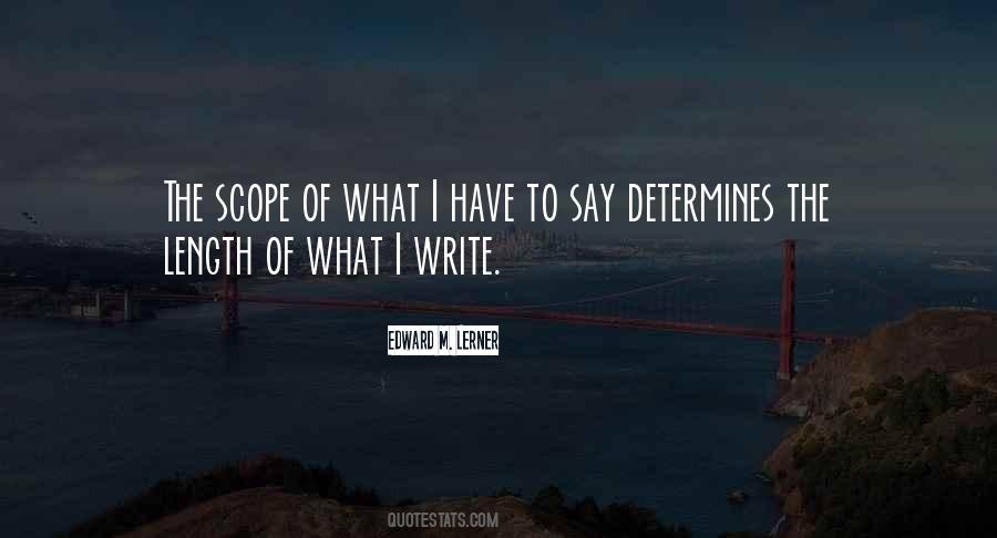 Quotes About Determines #1316956