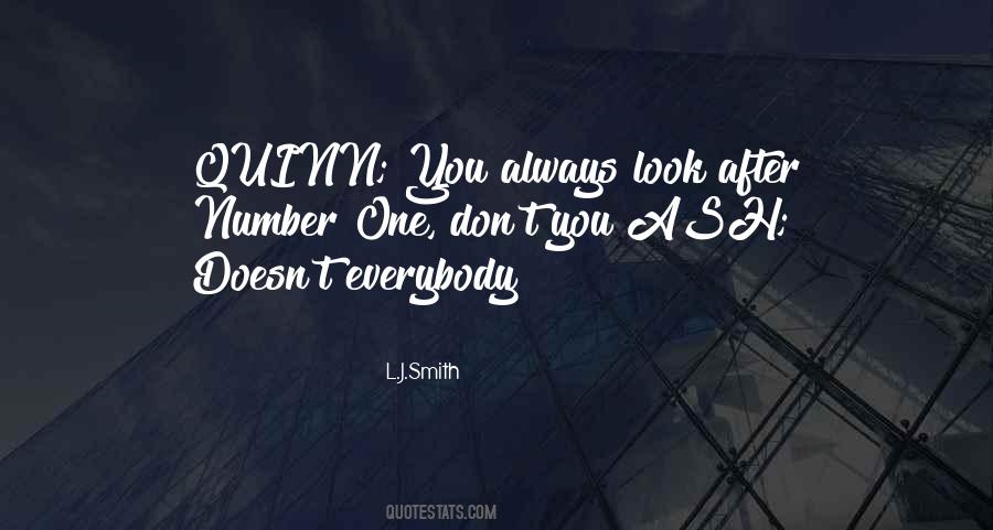 Look After Number One Quotes #851208