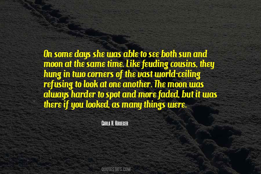 Look At The Moon Quotes #1550834