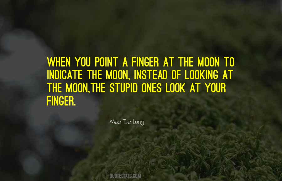 Look At The Moon Quotes #32562