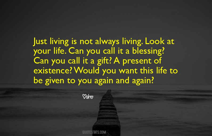 Look At Your Life Quotes #1604363