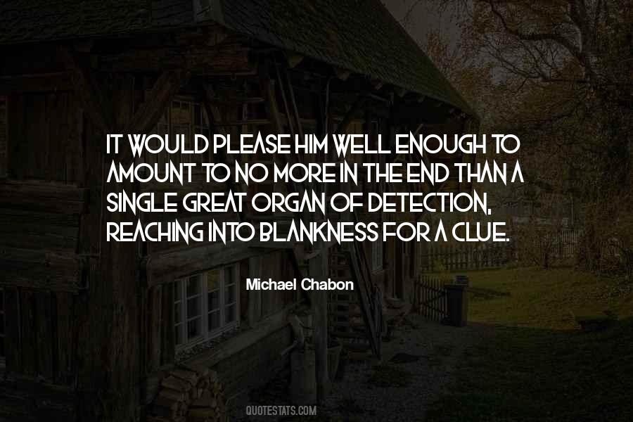Quotes About Detection #1019875