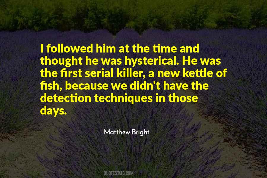 Quotes About Detection #1581478