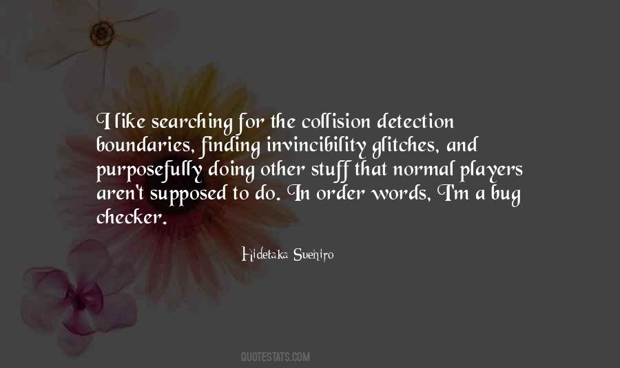 Quotes About Detection #372197