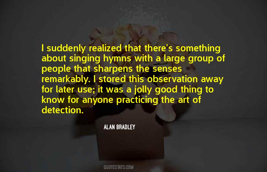 Quotes About Detection #446722