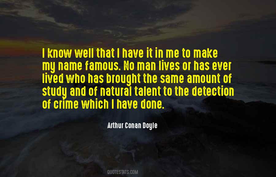 Quotes About Detection #692348