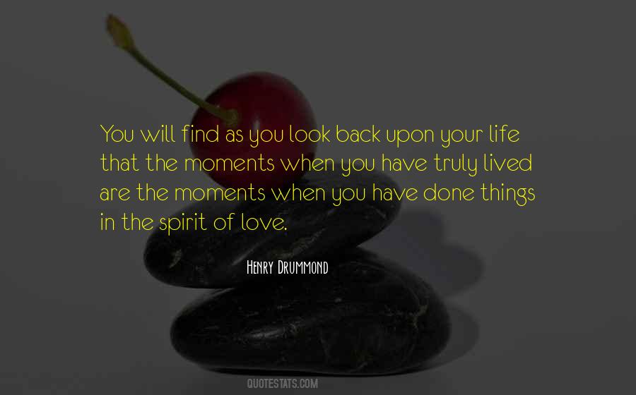 Look Back Love Quotes #1081188