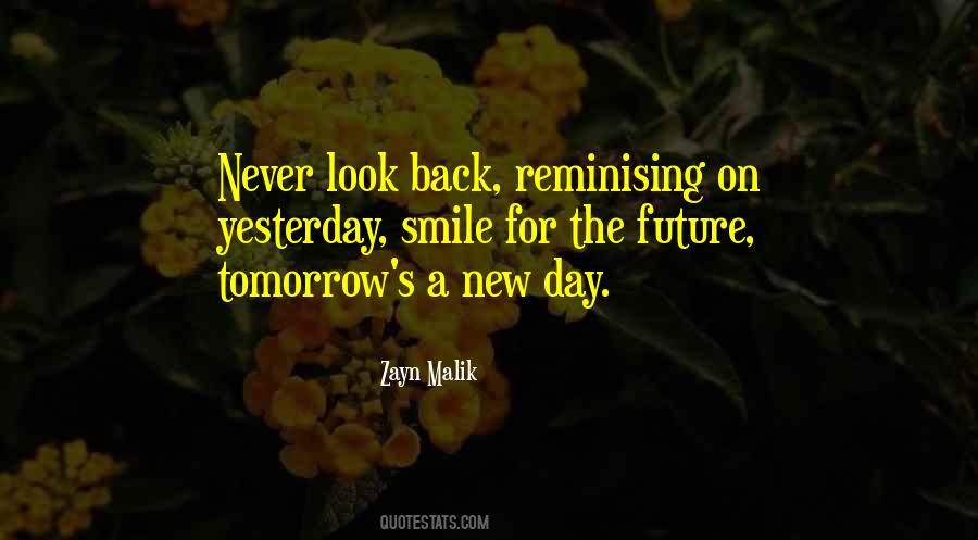 Look Back Smile Quotes #943119
