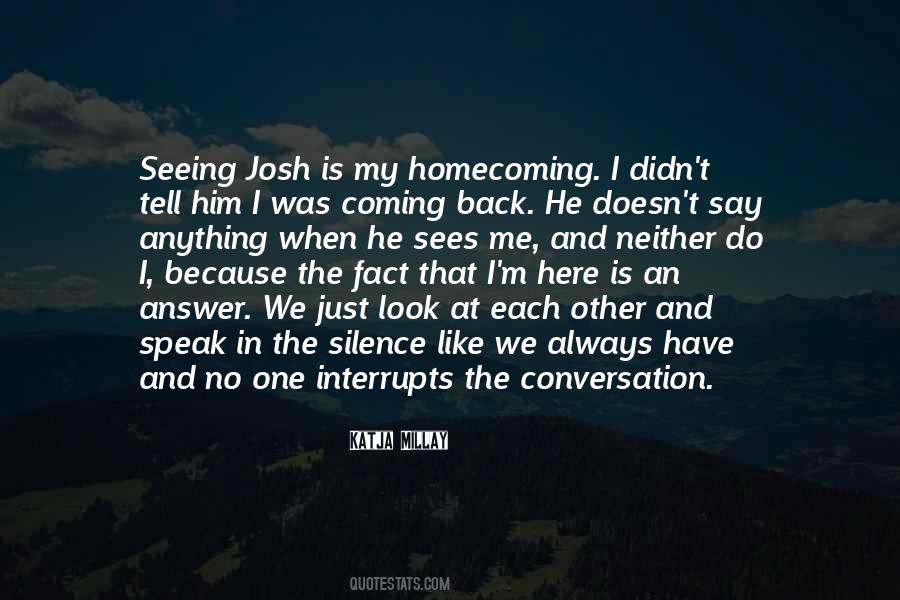 Look Each Other Quotes #444360 Look Each Other Quotes #444360