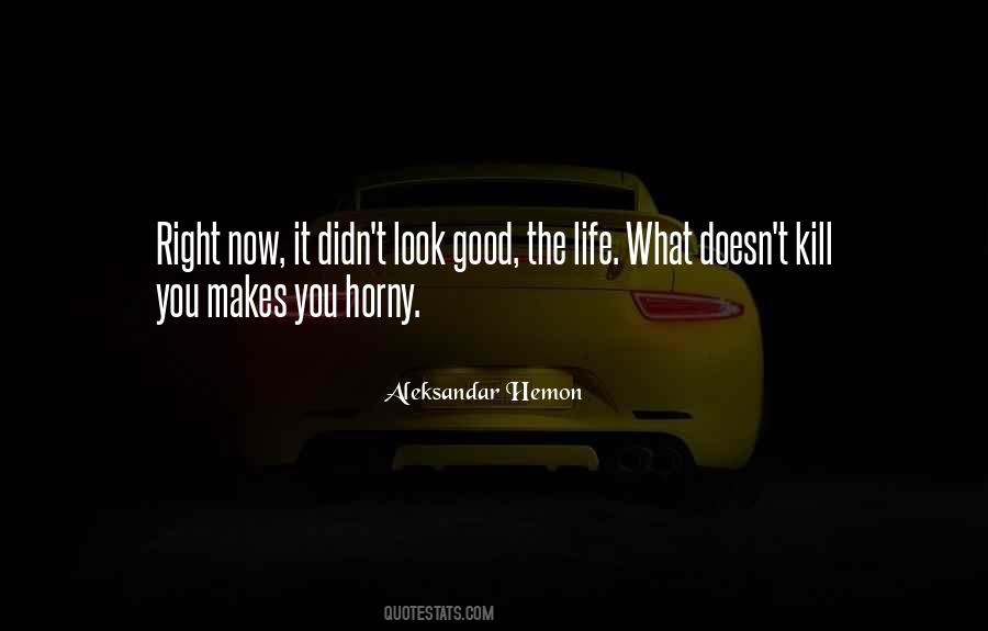 Look For The Good Things In Life Quotes #112471