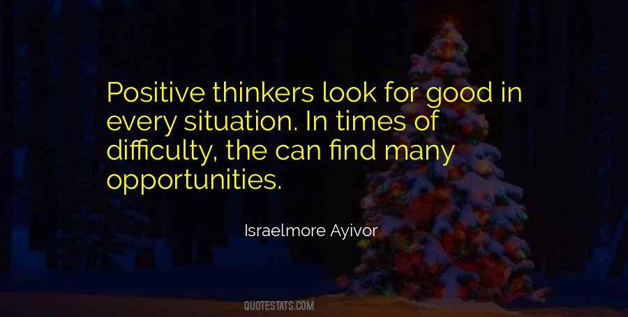 Look For The Positive Quotes #882010