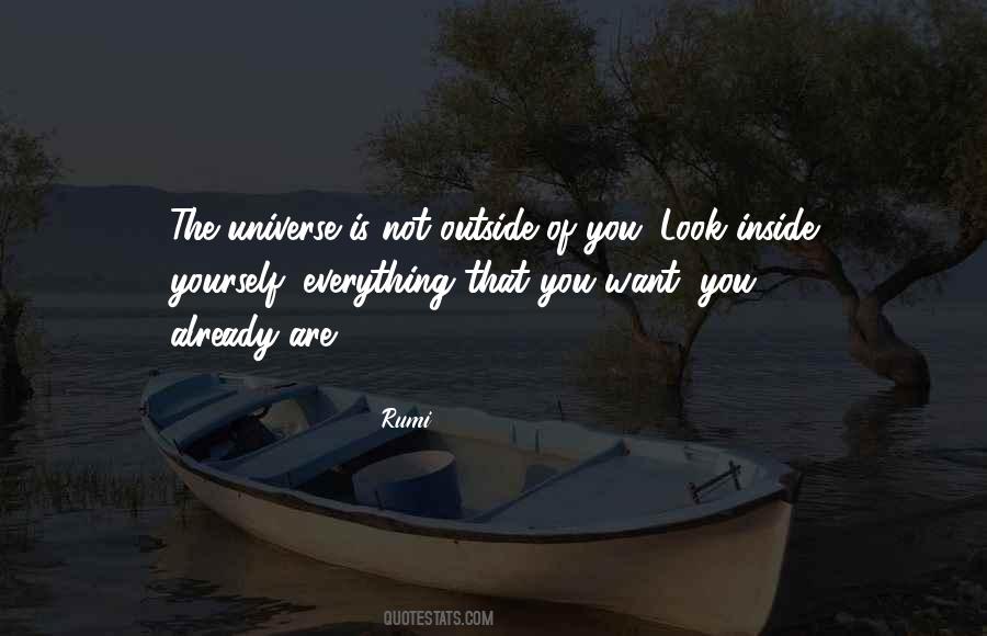 Look Inside Yourself Quotes #1023133