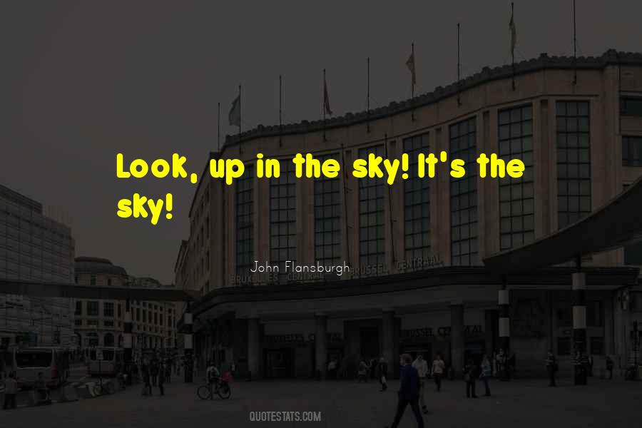 Look The Sky Quotes #120983