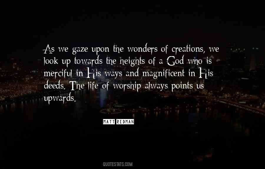 Look Upon God Quotes #987172