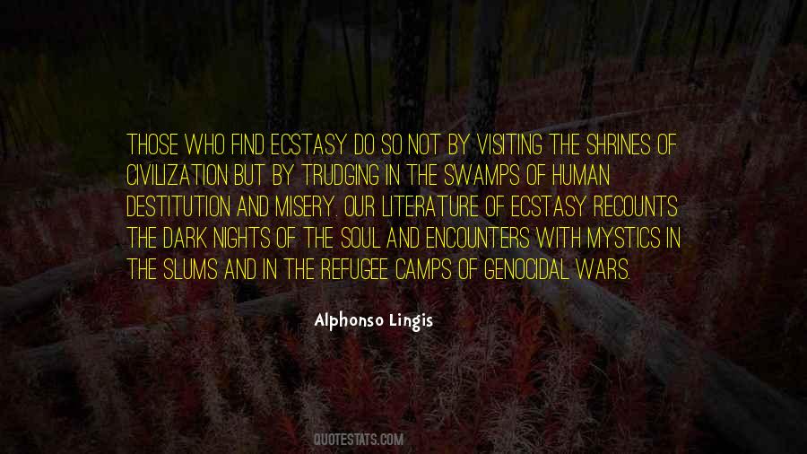 Quotes About Destitution #1054726