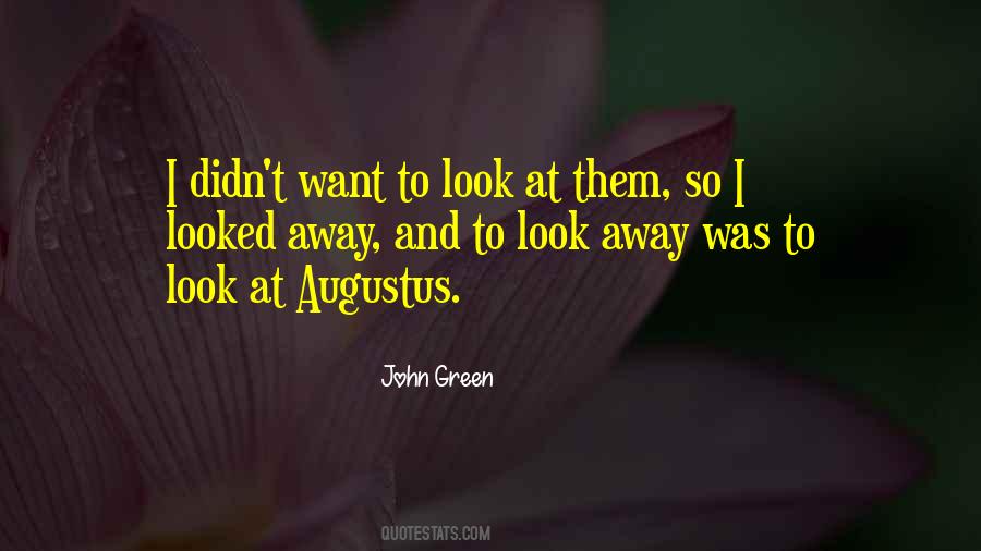 Looked Away Quotes #613630