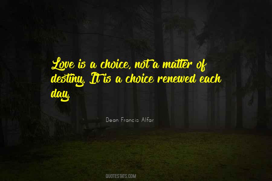 Quotes About Destiny Of Love #350211