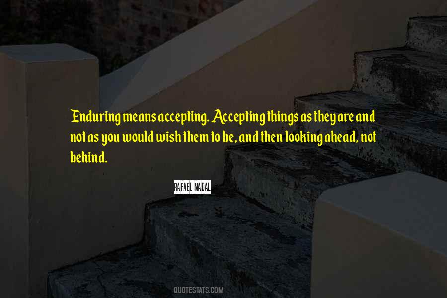 Looking Behind Quotes #510812
