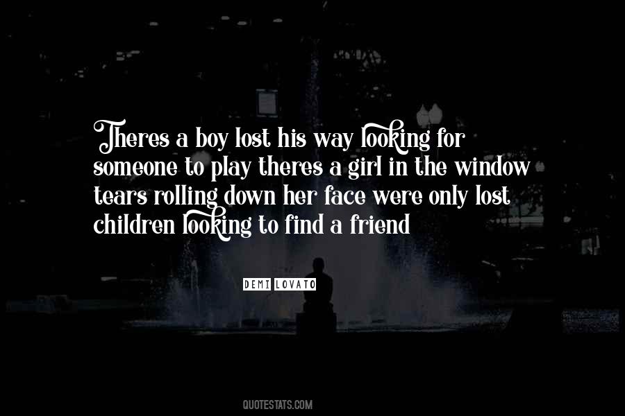 Looking Boy Quotes #1186551