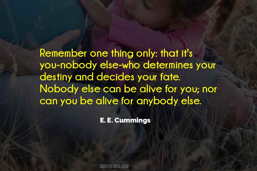 Quotes About Destiny Fate #106795