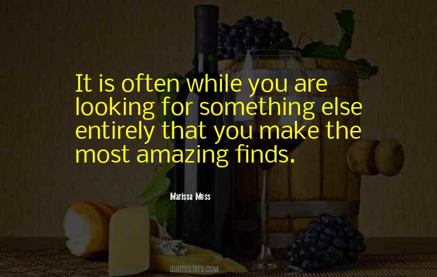 Looking For Something Else Quotes #1827055