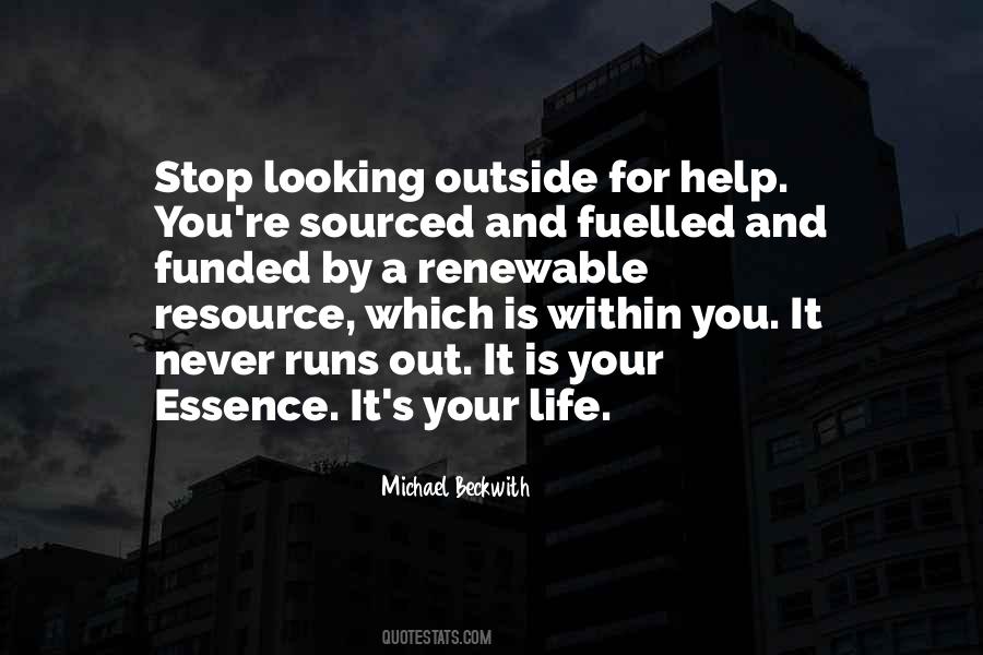 Looking Outside Quotes #1382119