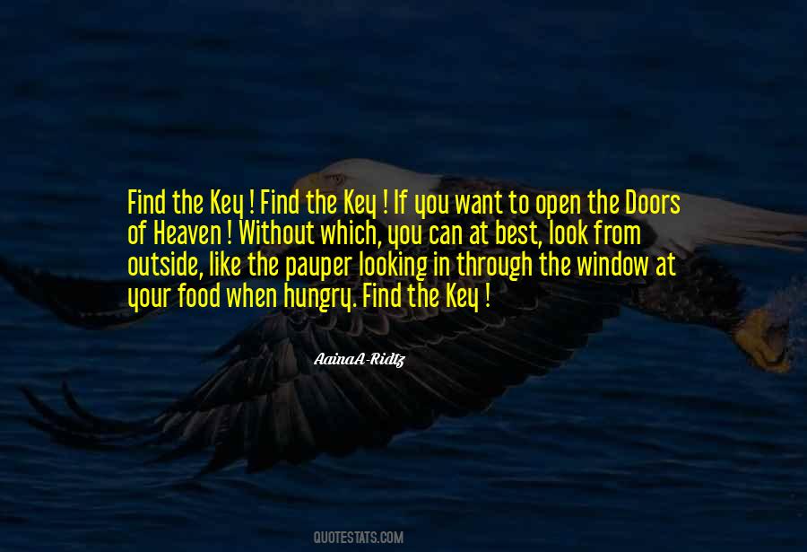 Looking Outside Quotes #500452