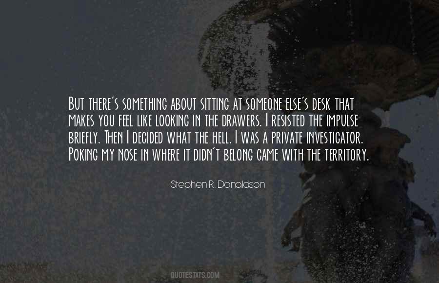 Looking Somewhere Else Quotes #164713