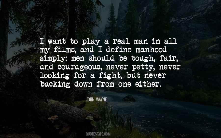 Looking Tough Quotes #1362626