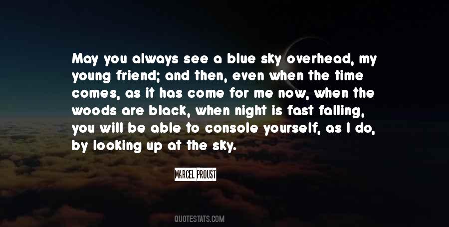 Looking Up At The Night Sky Quotes #572094
